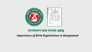 বাংলাদেশে জন্ম সনদের গুরুত্ব | Importance of Birth Registration in Bangladesh