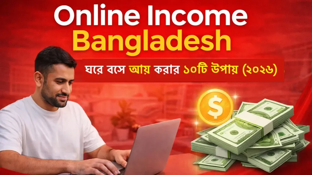 online income bangladesh 2026 ghore bose taka income guide