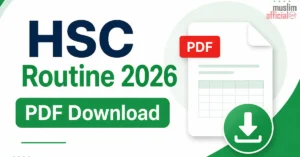 HSC Routine 2026 Download Bangladesh All Board PDF